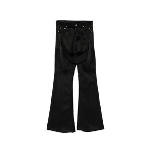 Rick Owens Black Trousers - Wide-Leg Trousers Men